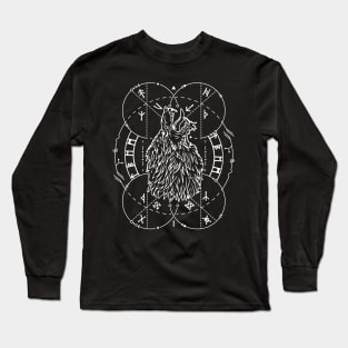 Fenrir | Norse Pagan Symbol Long Sleeve T-Shirt